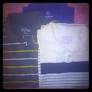 Bundle of collar shirts